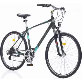  Corelli Ultar 1.0 könnyűvázas férfi crosstrekking kerékpár 51 cm Grafit-Zöld
