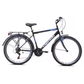 Capriolo Metropolis 26/19" férfi kerékpár Fekete