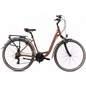 Capriolo Elegance V női trekking kerékpár 18" Bronz