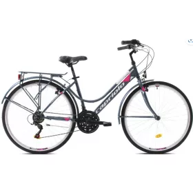   Capriolo Sunrise Lady női trekking kerékpár 19" Grafit-Rózsaszín