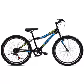Adria Stinger 24" gyerek kerékpár Fekete-Kék