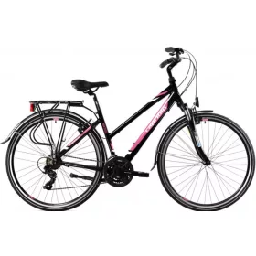   Capriolo Roadster Lady 1.0 női trekking kerékpár 17" Fekete