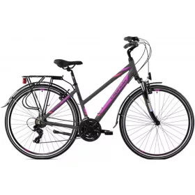  Capriolo Roadster Lady 1.0 női trekking kerékpár 19" Grafit