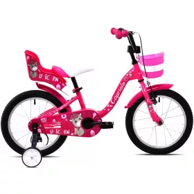 Capriolo Viola 16" unikornisos gyerek kerékpár Pink