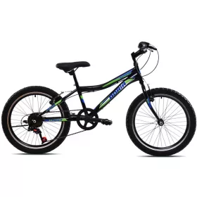Adria Stinger 20" gyerek kerékpár Fekete-Zöld