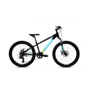 Capriolo LC KID 240 24" gyerek kerékpár Fekete-Kék