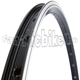  28" (622x24mm) 36ly alu duplafalu szegecselt felni fekete