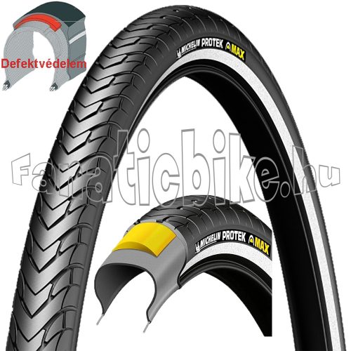 Michelin Protek Max 700x40 (42-622) reflex csíkos gumiköpeny