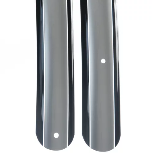 Eco type trekking plasztik sárvédő 51mm 26" U pálcás fekete-ezüst-fekete