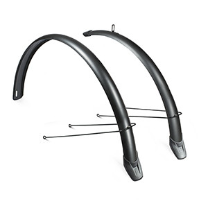 Sárvédő plasztik 51mm/20" U pálcás fekete