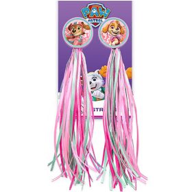   Kormányvégbe dugható díszítőszalag Mancs Őrjárat rózsaszín