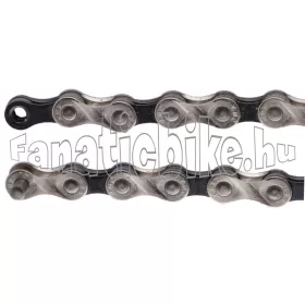 KMC e-X9 9 sebességes 116 szemes lánc ezüst/szürke