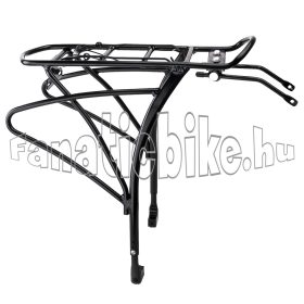 Alu csomagtartó tárcsafékesre 24"-28" fekete