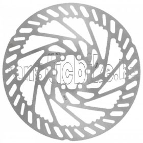 Ashima Aro-27 203mm 6 csavaros féktárcsa