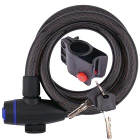 Trinity TY-533 15x1000mm kulcsos zár fekete