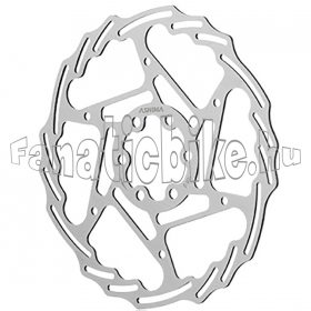 Ashima Aro-19 160mm 6 csavaros féktárcsa