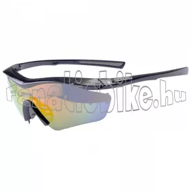 Bikefun AirJet cserélhető lencsés szemüveg fekete