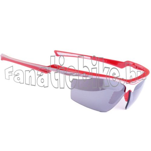 Bikefun Mach1 szemüveg piros-fehér 