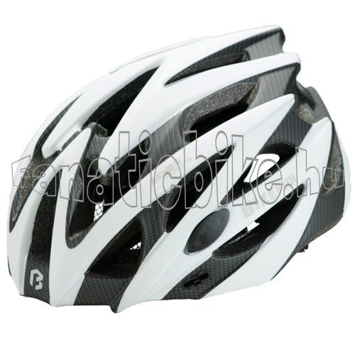 Bikefun Edge L (58-61cm) fehér-karbon 