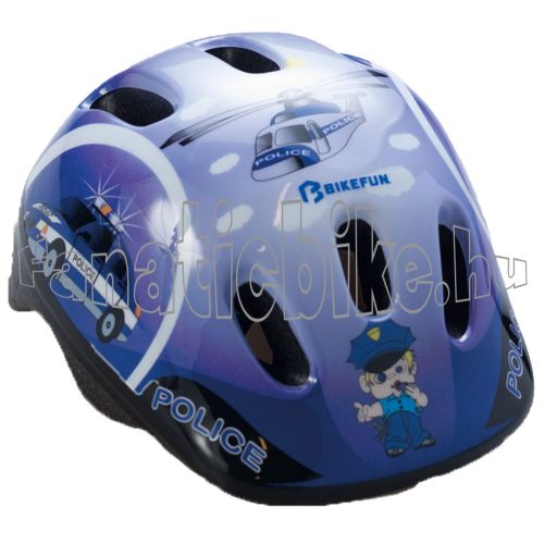 Bikefun Ducky fejvédő XS 44-48cm Police