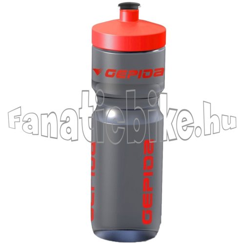 Gepida kulacs 800 ml szürke-piros