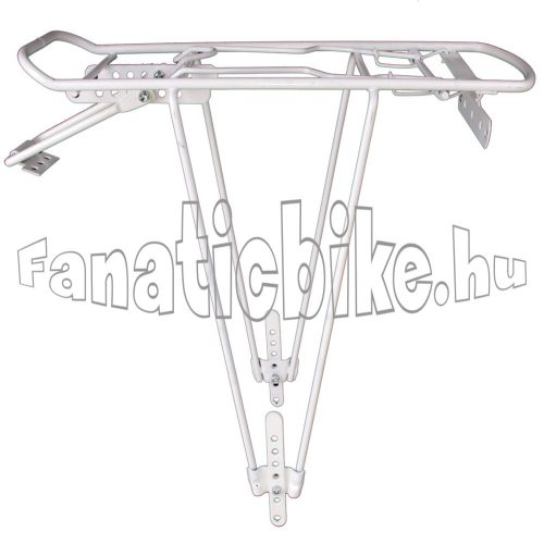 Huzalcsomagtartó 24"-28" fehér