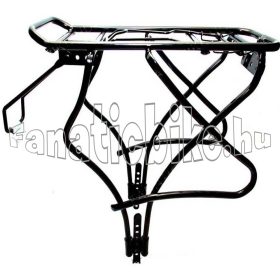 Hazai alu 24-28" csőcsomagtartó fekete