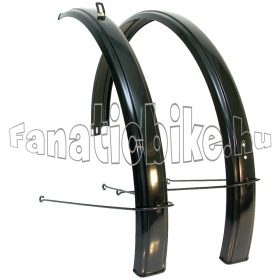 26" 56mm fém sárvédő fekete 