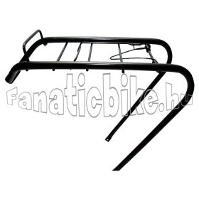 26"-os hagyományos cső csomagtartó fekete