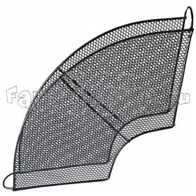 Szoknyavédő 26-28"-os fém fekete 