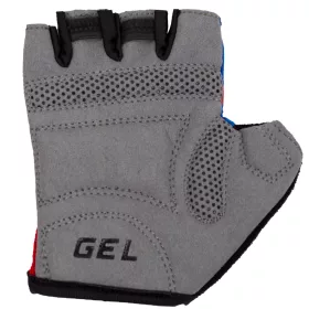 Ergonomic gél kesztyű L piros-kék