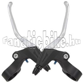 Saccon alu  3 ujjas V-fékkar fekete-ezüst