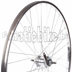   28x1,75 (22-622mm) kontrafékes hátsó kerék (acél abroncs, Cseh agy) 