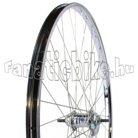   Hátsó kerék 26x1.3/8 (590mm) króm acél abroncs kontrafékes Cseh agy