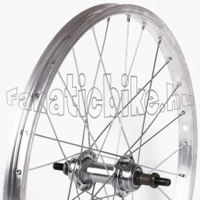   Hátsó kerék 26” (559mm) ezüst alu abroncs, krómozott acél agy
