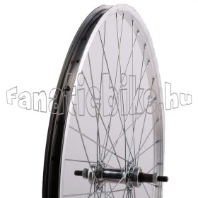   Hátsó kerék 24" (507mm) ezüst alu abroncs, krómozott acél agy