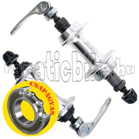 Assess gyorszáras csapágyas agy-szett ezüst