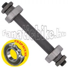   Csőtengely első 3/8" 9,5 mmx108 mm ipari csapágyas agyakhoz