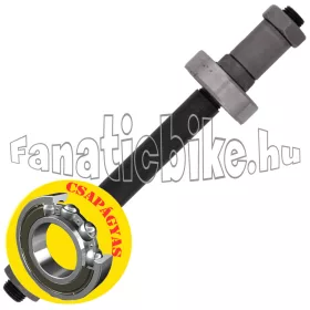   Tengely hátsó 3/8" 9,5mm x145 mm ipari csapágyas, gyorszáras