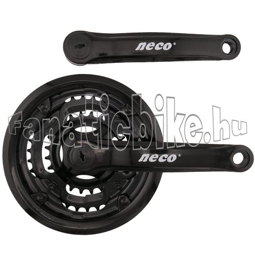 Hajtómű acél 24/34/42T  170mm fekete