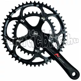   Neco országúti hajtómű 34/50T 170mm acél lánctányérok, alu hajtókarok, fekete