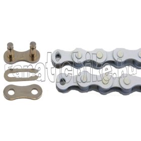   KMC S1 (Z-410) Fehér 1 sebességes 116 szemes lánc + patentszem