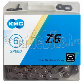 KMC Z6 dobozos 5-6 sebességes 114 szemes lánc + patentszem