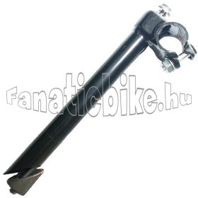 Hagyományos kerékpárhoz kormányszár 22,2/25 mm fekete