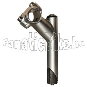 Kormányszár acél 22,2/45 mm ezüst