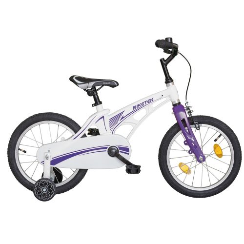 Koliken Biketek Magnézium 16" fehér-lila