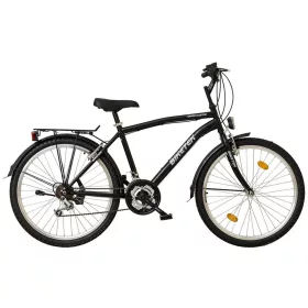   Koliken Biketek 26" MTB férfi felszerelt kerékpár fekete 