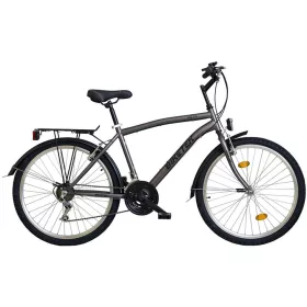   Koliken Biketek 26" MTB férfi felszerelt kerékpár grafit