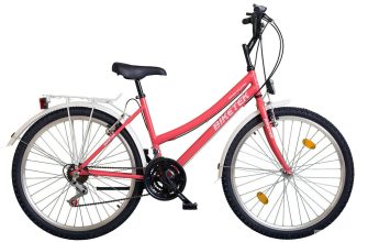   Koliken Biketek Oryx 26" 18 seb női felszerelt kerékpár rózsaszín
