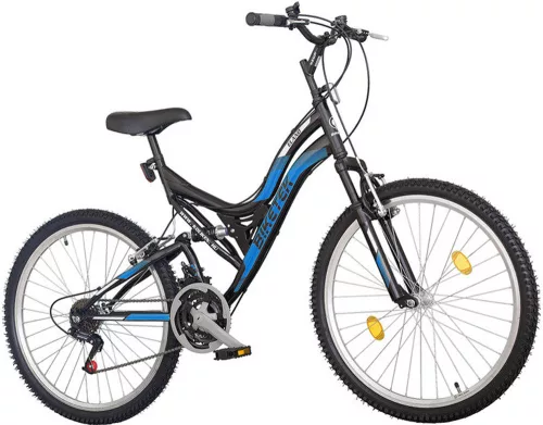 Koliken Eland 26" összteleszkópos MTB fekete-kék